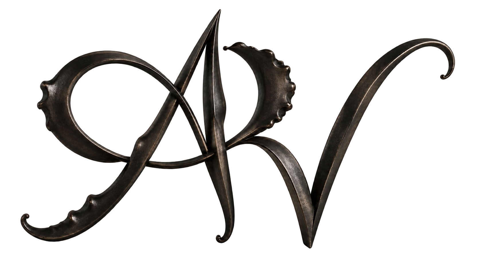 Monogramme ARV — De la lettre au volume · donner forme à une identité